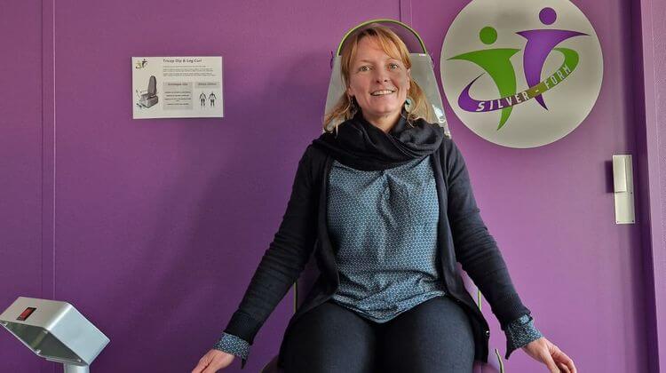 Amandine Capmartin, gérante de la salle de sport adaptée Silver Form, à Lons